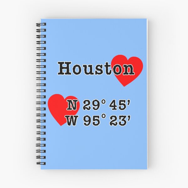 Item preview, Houston Texas with GPS Coordinates   designed and sold by Greenbaby.