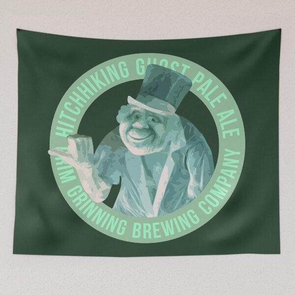 Item preview, Hitchhiking Ghost Pale Ale Grim Grinning Brewing Company Ghost II designed and sold by FandomTrading.