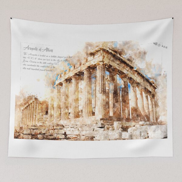 Item preview, Acropolis Aquarell designed and sold by Theodor Decker.