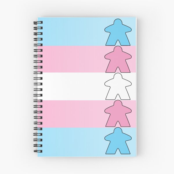 Item preview, Transgender Pride (Minimal Meeple Edition) designed and sold by BasiliskOnline.