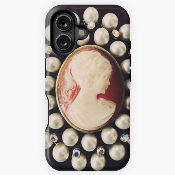 Classic Vintage Cameo - Art Photo - Jewelry Inspired Gift iPhone Tough Case