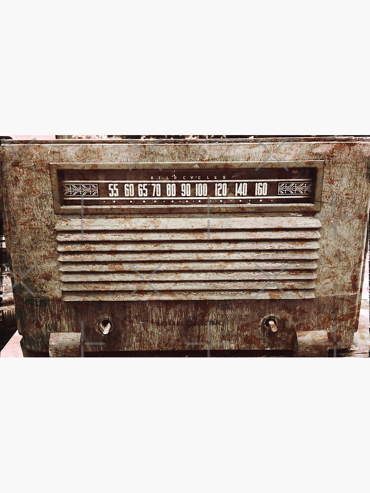 Classic Oldies Fan - Old Vintage Radio photography by OneDayArt