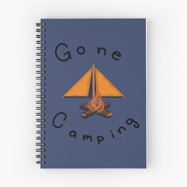 Item preview, "Gone Camping" Tent and Fire designed and sold by scomerford19.