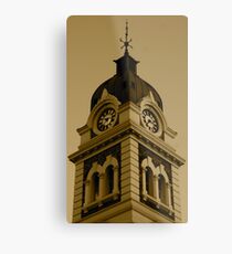Clock Tower Metal Print