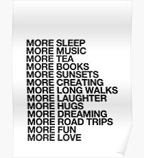 More Love. Poster