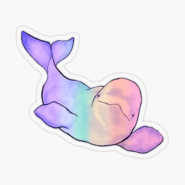 Rainbowluga Transparent Sticker