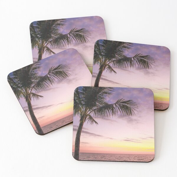 Palm in Paradise Coasters (Set of 4)
