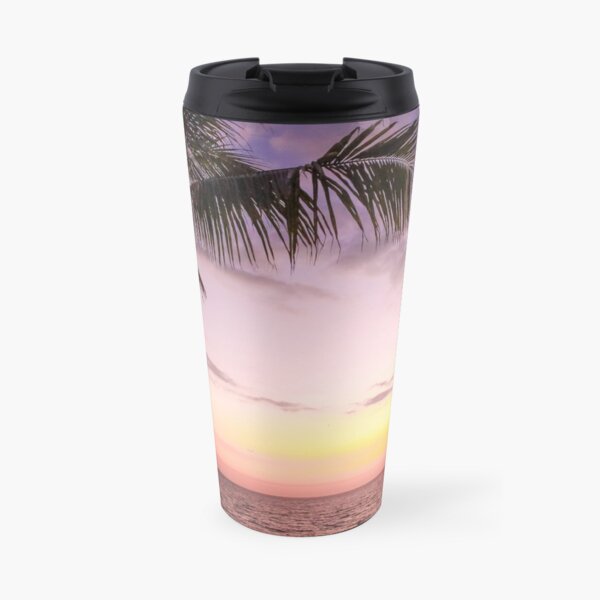 Palm in Paradise Travel Mug