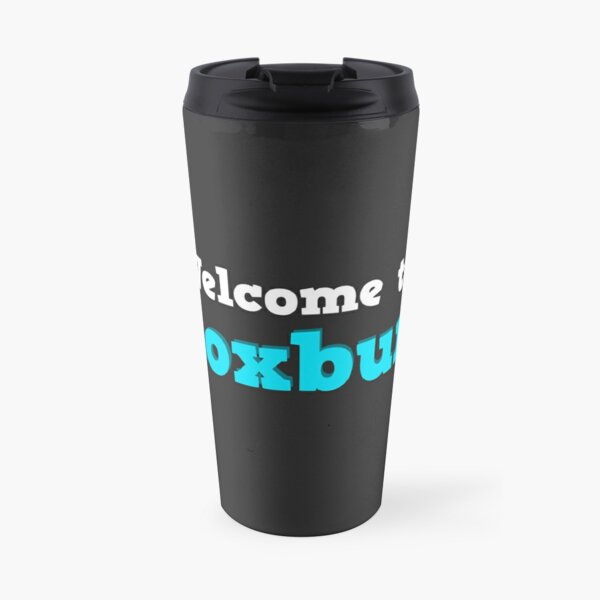 Welcome To Bloxburg Roblox Travel Mug By Overflowhidden Redbubble - roblox abs travel mug
