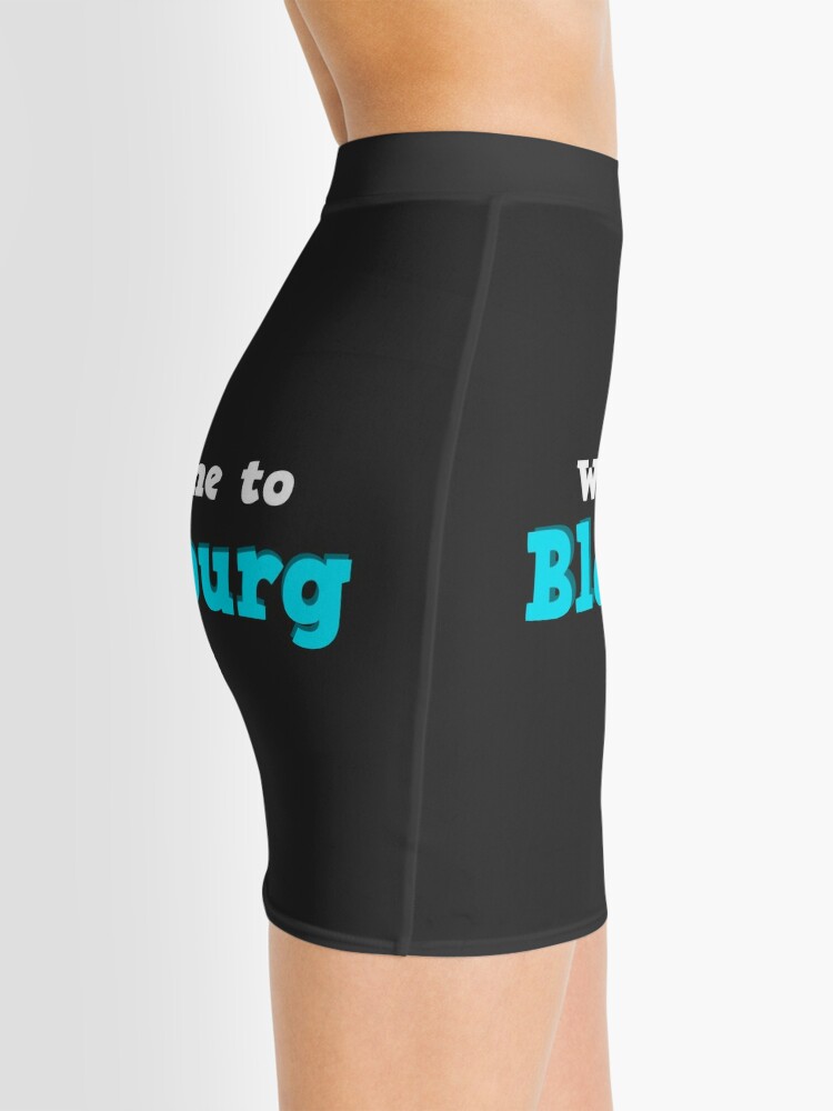 Welcome To Bloxburg Roblox Mini Skirt By Overflowhidden Redbubble - big skirt roblox