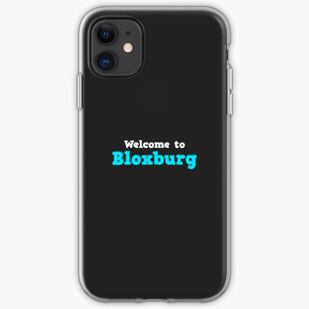 Welcome To Bloxburg Roblox Iphone Case Cover By Overflowhidden Redbubble - welcome to bloxburg roblox laptop skin