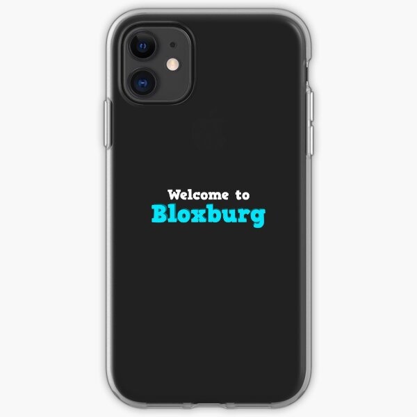 Welcome To Bloxburg Roblox Iphone Case Cover By Overflowhidden Redbubble - a city view from roblox game colorful bloxburg city mobile
