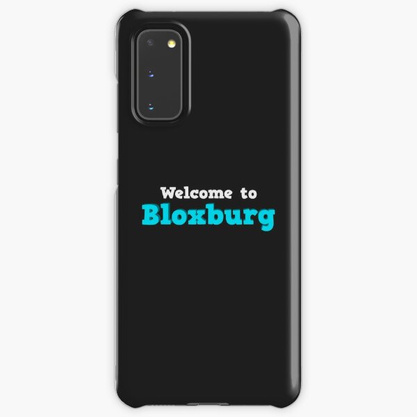 Welcome To Bloxburg Roblox Case Skin For Samsung Galaxy By Overflowhidden Redbubble - welcome to bloxburg roblox acrylic block by overflowhidden redbubble