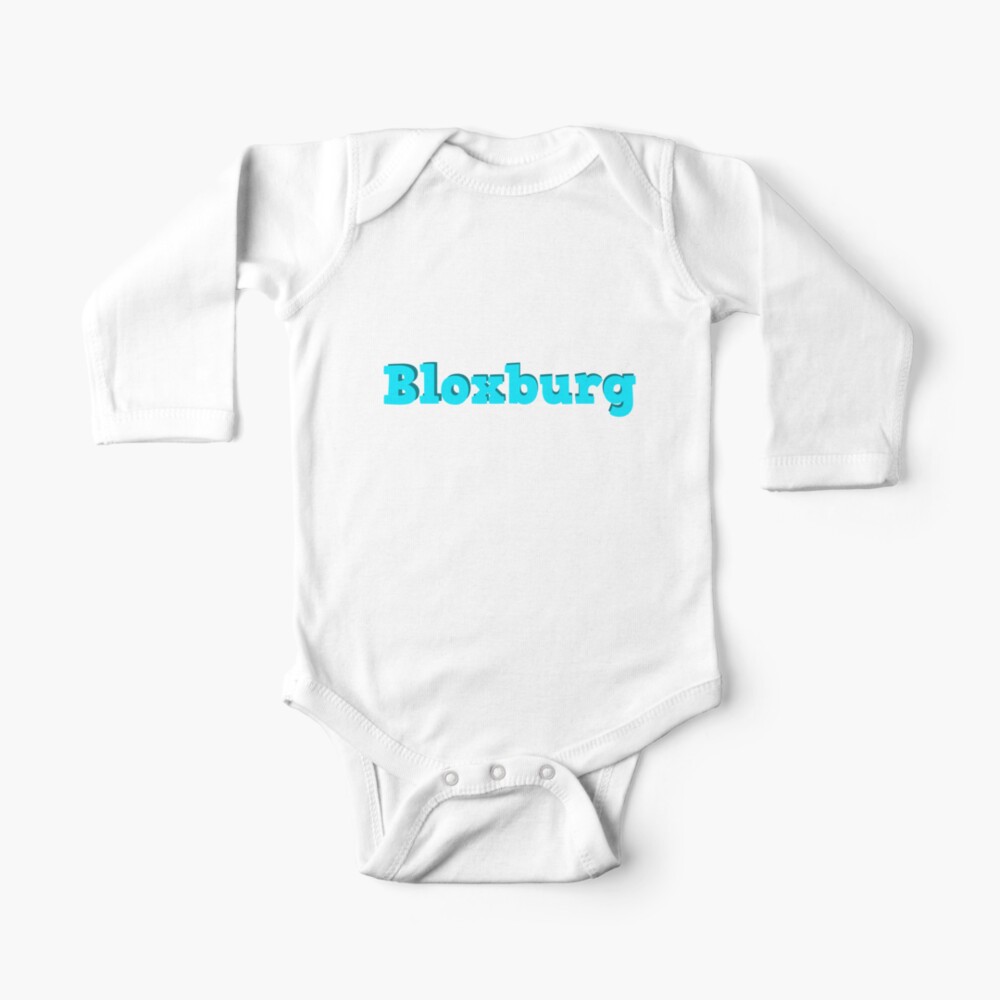 Welcome To Bloxburg Roblox Baby One Piece By Overflowhidden Redbubble - roblox bloxburg babys