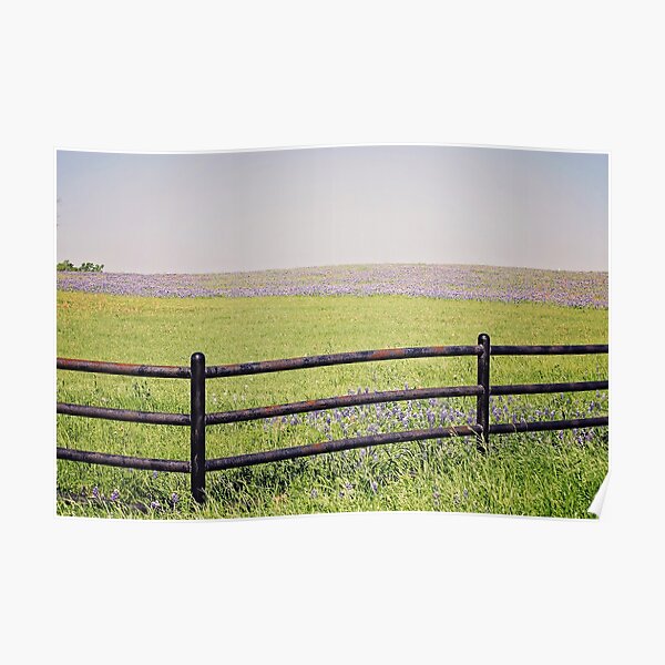 Poster Alten Zaun Redbubble