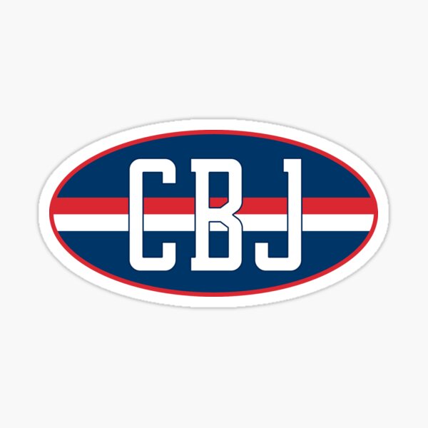 Columbus Blue Jackets: Cannon Logo Decal