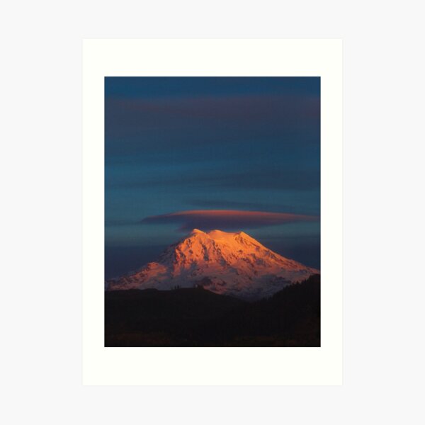 Mount Rainier Art Print
