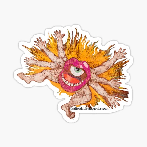 The Screamer Sticker