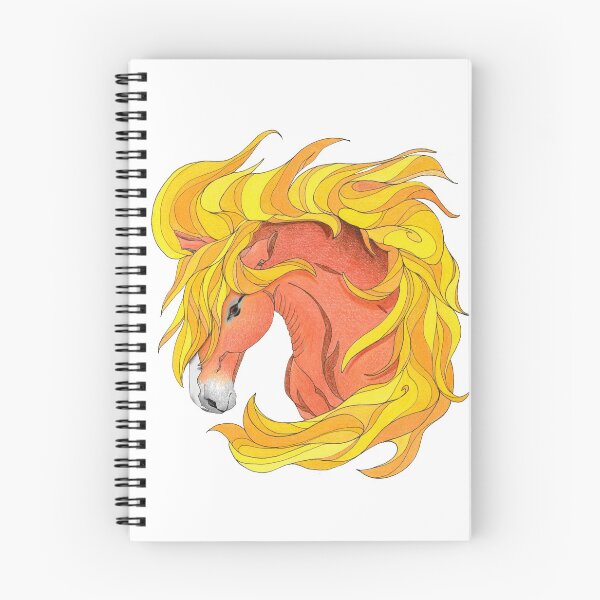 Item preview, Wild Horse with Flowing Mane designed and sold by Free-Spirit-Meg.