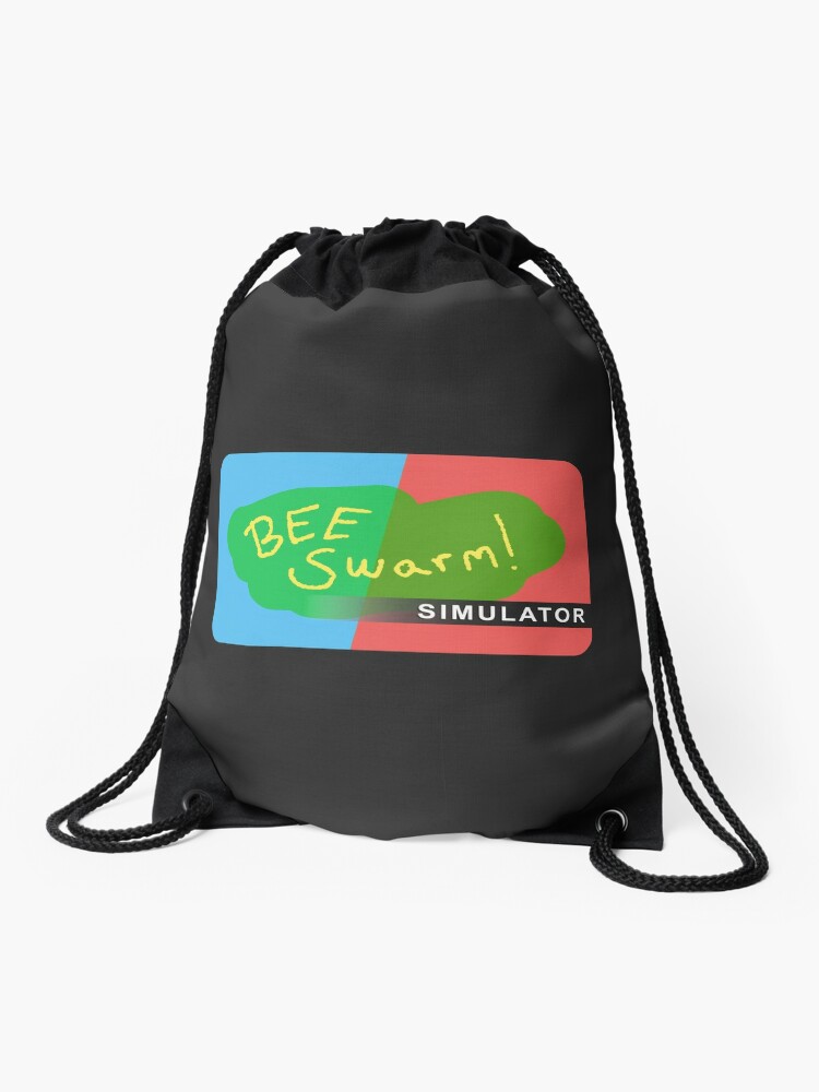 Bee Swarm Simulator Roblox Drawstring Bag By Overflowhidden Redbubble - mail delivery simulator roblox