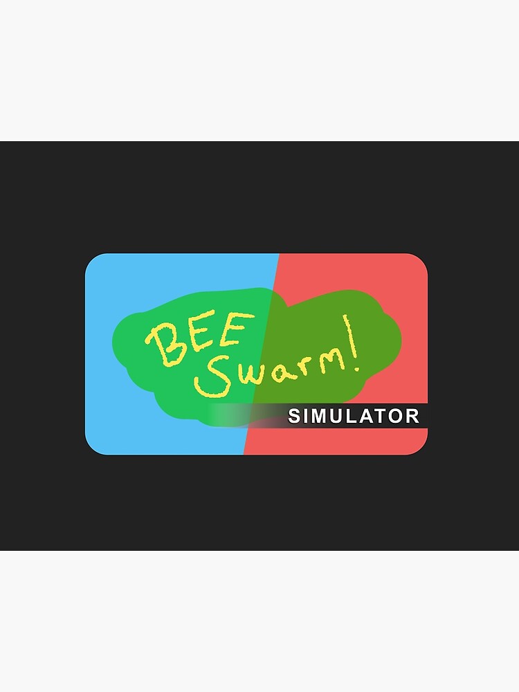 Bee Swarm Simulator Roblox Art Board Print By Overflowhidden Redbubble - welcome to bloxburg roblox acrylic block by overflowhidden redbubble