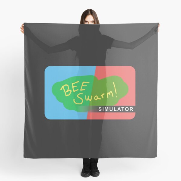 Bee Swarm Simulator Roblox Scarf By Overflowhidden Redbubble - roblox shirt template bee