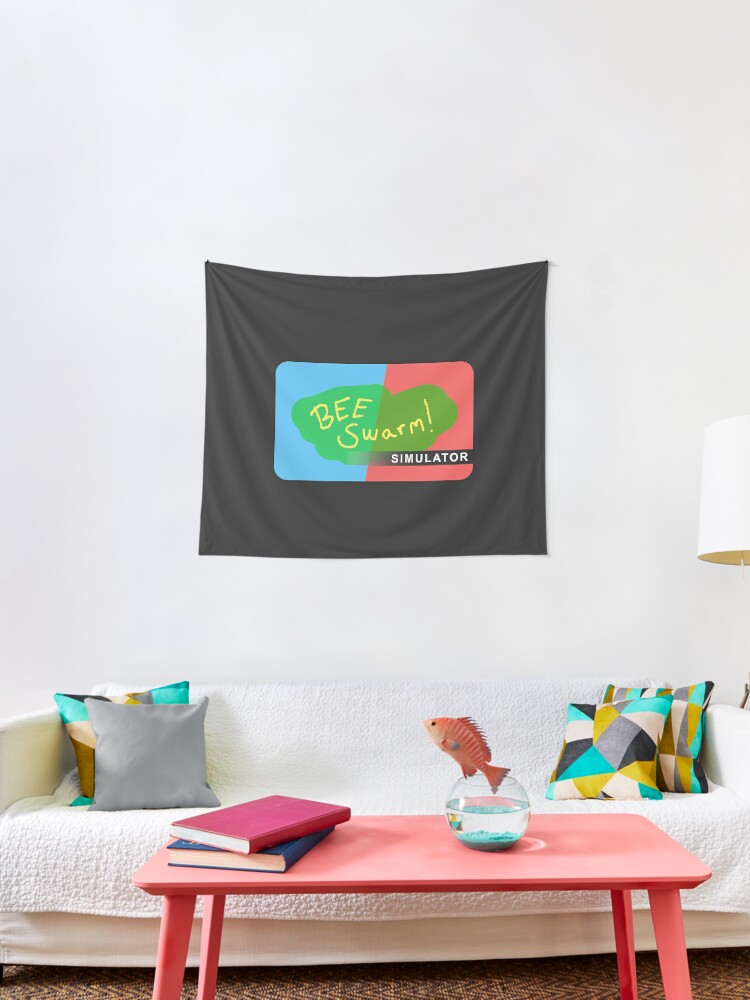 Bee Swarm Simulator Roblox Tapestry By Overflowhidden Redbubble - bee swarm simulator roblox greeting card by overflowhidden