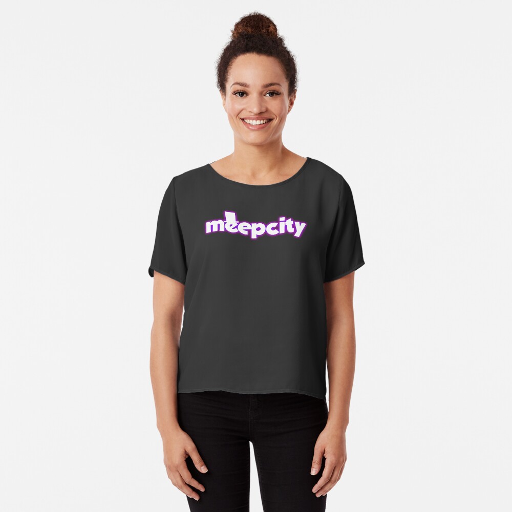 Meep City Roblox T Shirt By Overflowhidden Redbubble - roblox womens fitted scoop t shirt