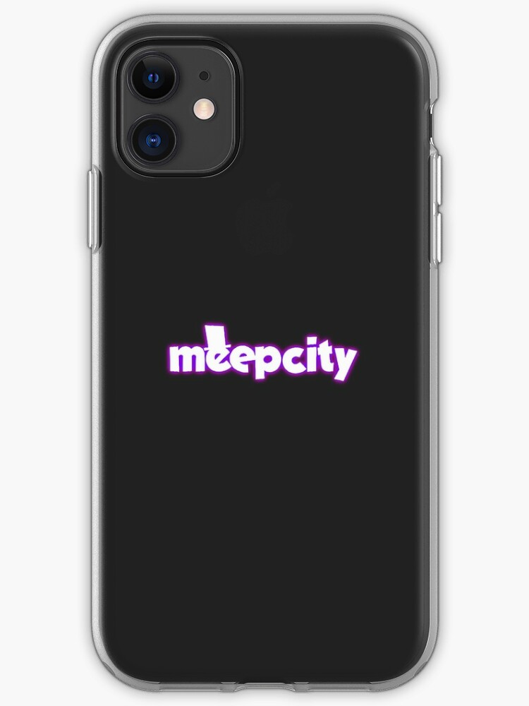 Meep City Roblox Iphone Case Cover By Overflowhidden Redbubble - changing my meepcity skin in roblox youtube