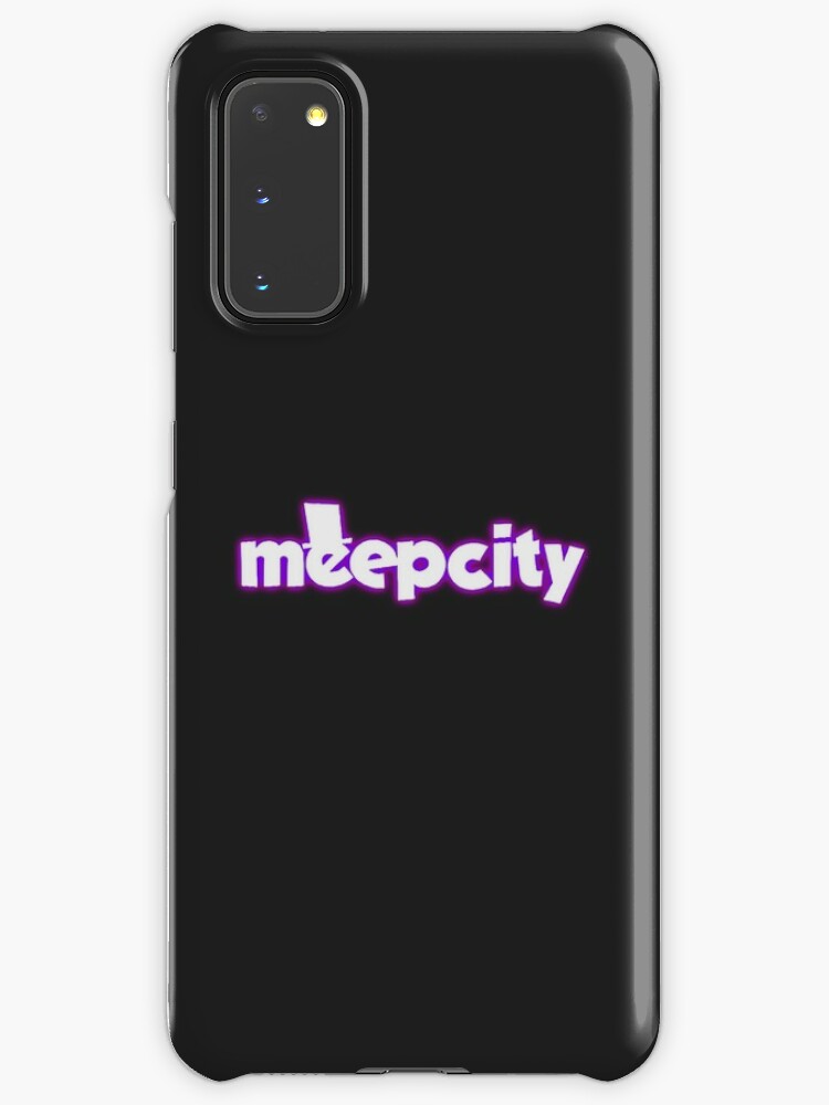 Meep City Roblox Case Skin For Samsung Galaxy By Overflowhidden Redbubble - meepcity a roblox game review invidious