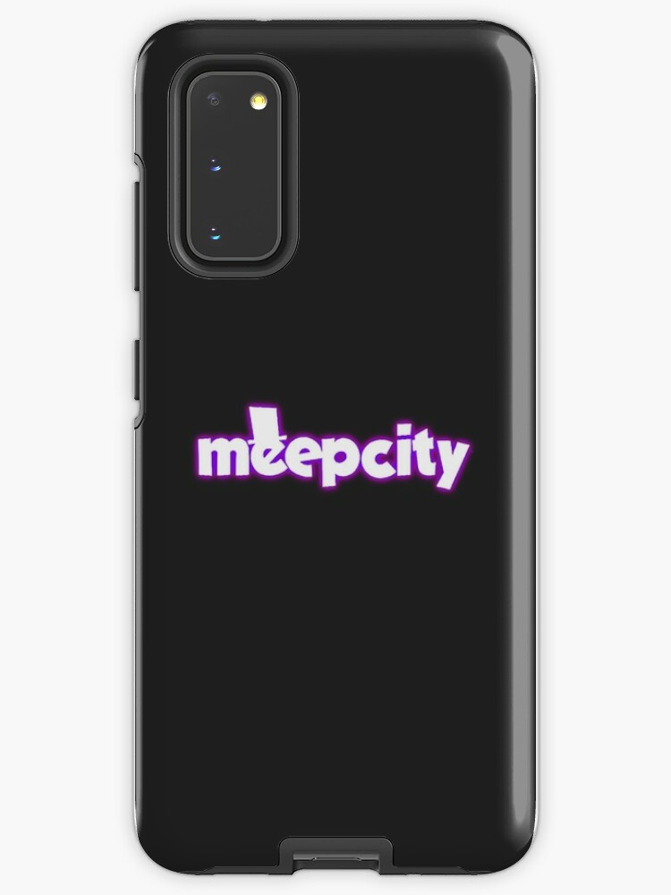 Meep City Roblox Case Skin For Samsung Galaxy By Overflowhidden Redbubble - free robux in meep city admin