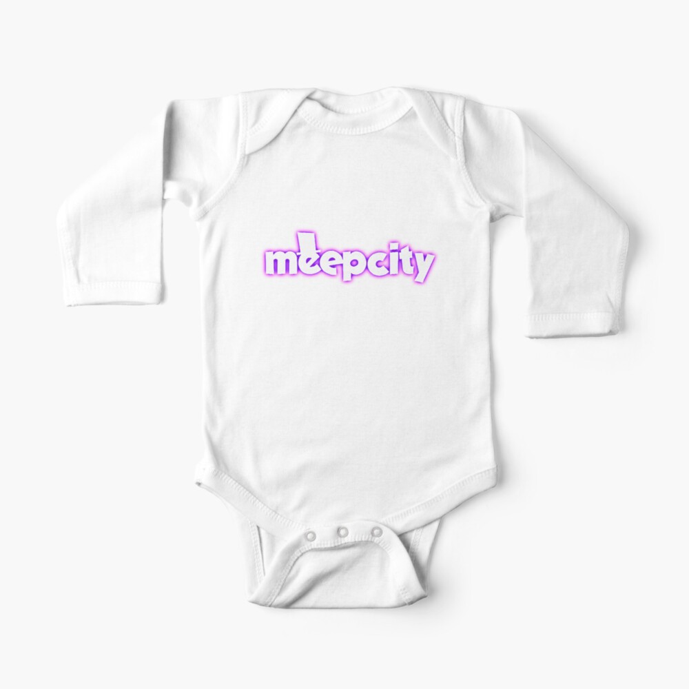 Meep City Roblox Baby One Piece By Overflowhidden Redbubble - galaxy obby 3 roblox