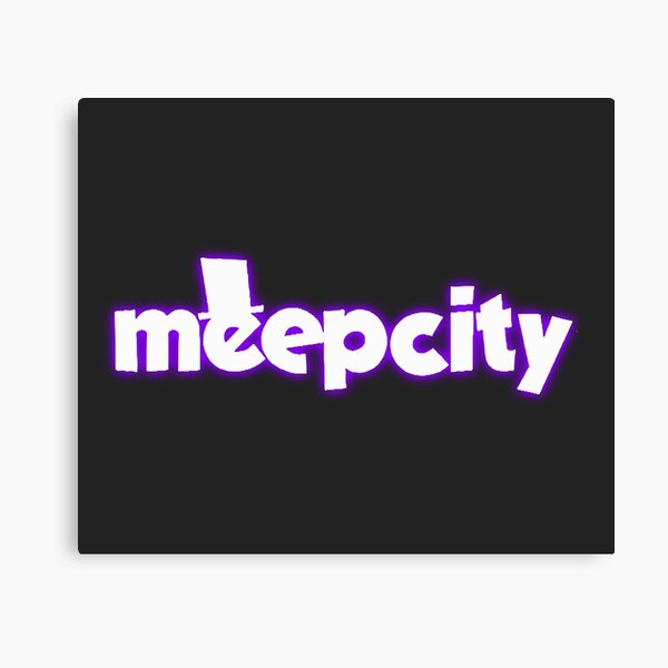 Meep City Roblox Canvas Print By Overflowhidden Redbubble - coming soon noob obby obby simulator roblox