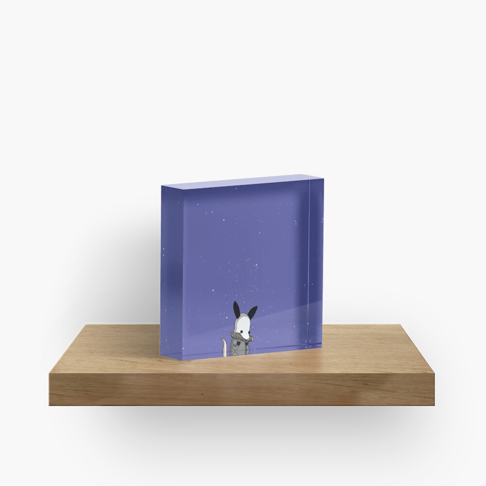 Midnight Posso - Tiny Snek Comics Acrylic Block