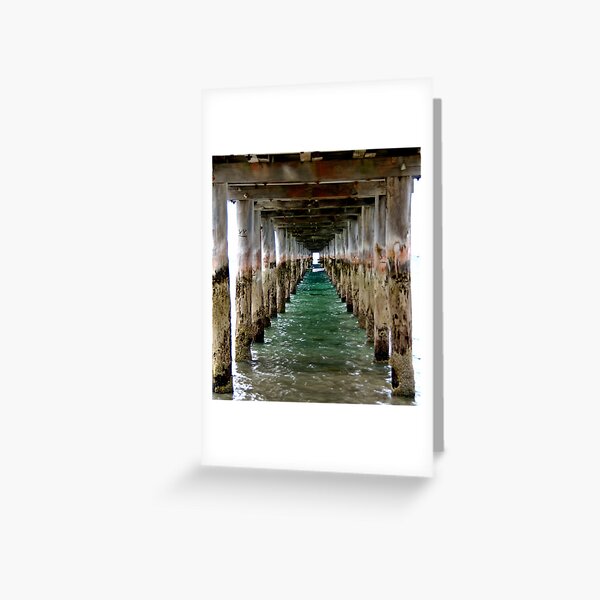 Under the Pier - Flinders, VIC Greeting Card