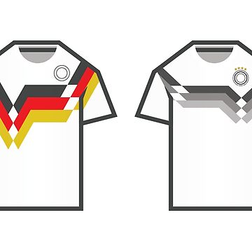Germany Jersey Custom Home Soccer Jersey 1990
