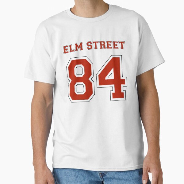 Item preview, Elm Street Jersey - Nightmare '84 designed and sold by Jen Dean.