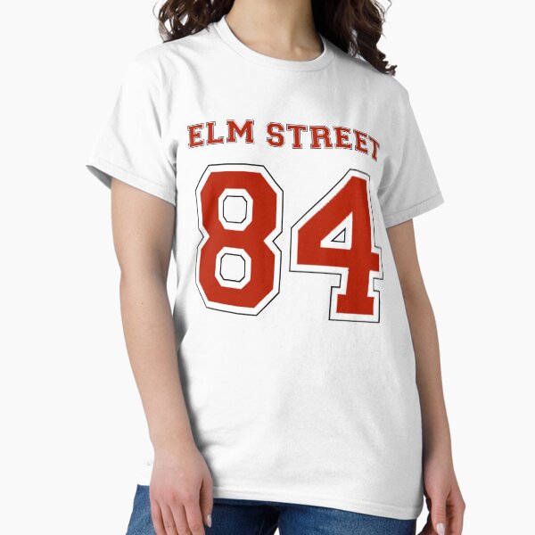 Item preview, Elm Street Jersey - Nightmare '84 designed and sold by Jen Dean.
