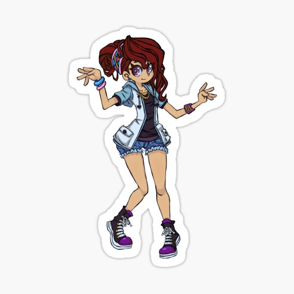 Shadows of the Ecliptic ANNI GIRL - Original Character  Sticker