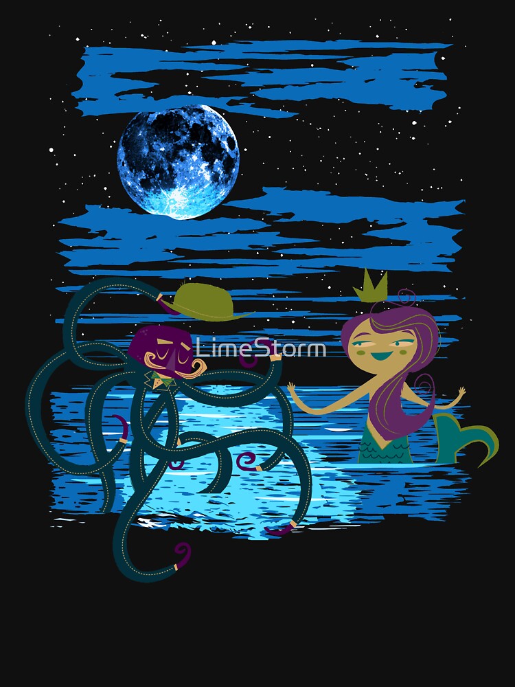 "Mermaid Fantasy" Tshirt by LimeStorm Redbubble