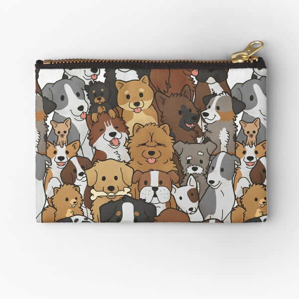 Shiba Inu Zipper Pouches for Sale Redbubble