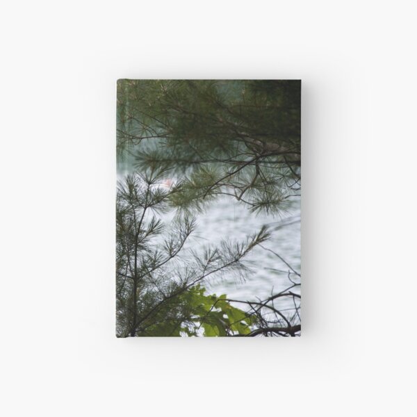 Walden Pond from the Woods Hardcover Journal