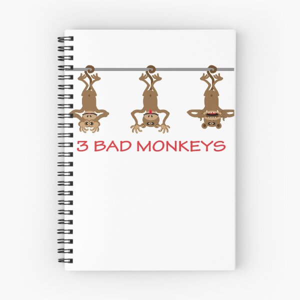 Item preview, 3 BAD monkeys designed and sold by goanna.