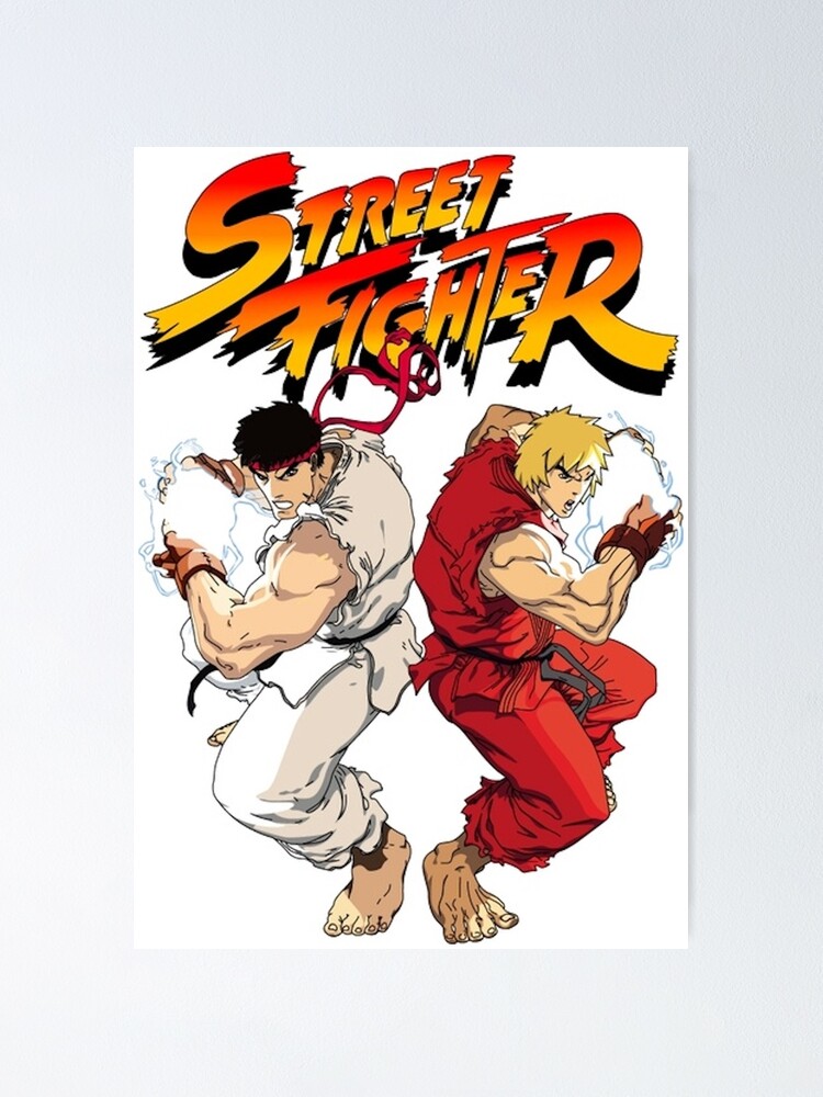 street fighter ryu fan art by me  Postcard for Sale by KIRART