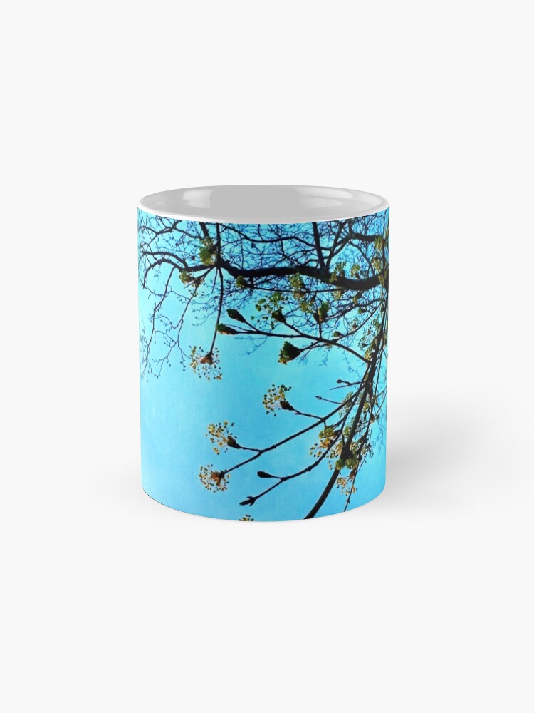 Alternate view of Gift for Nature Lovers - Spring blooms at dusk Mug