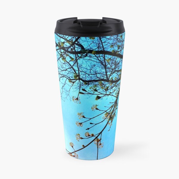 Gift for Nature Lovers - Spring blooms at dusk Travel Mug