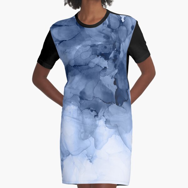 Stormy Weather Graphic T-Shirt Dress