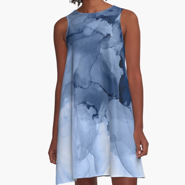 Stormy Weather A-Line Dress