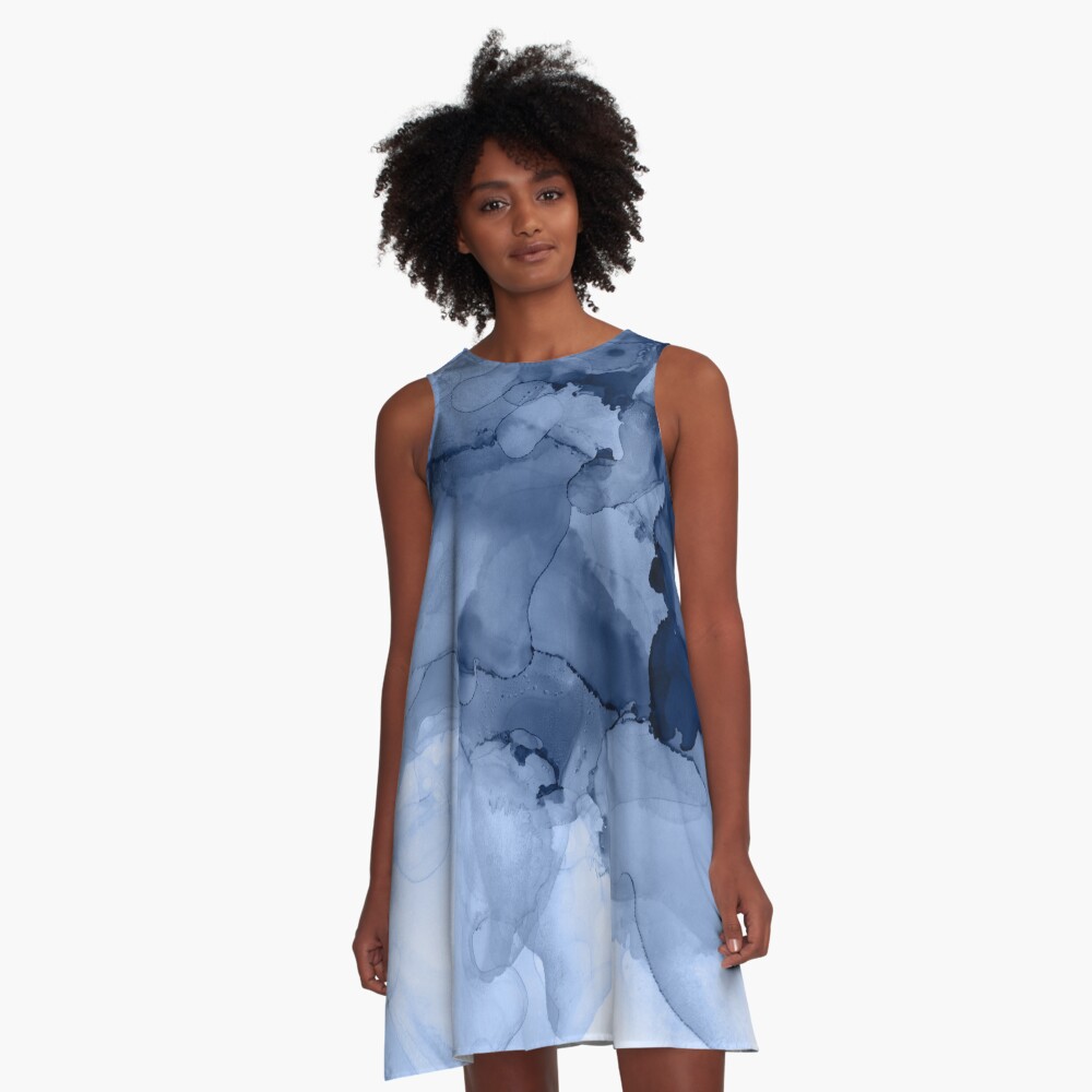 Item preview, A-Line Dress designed and sold by PrintsProject.