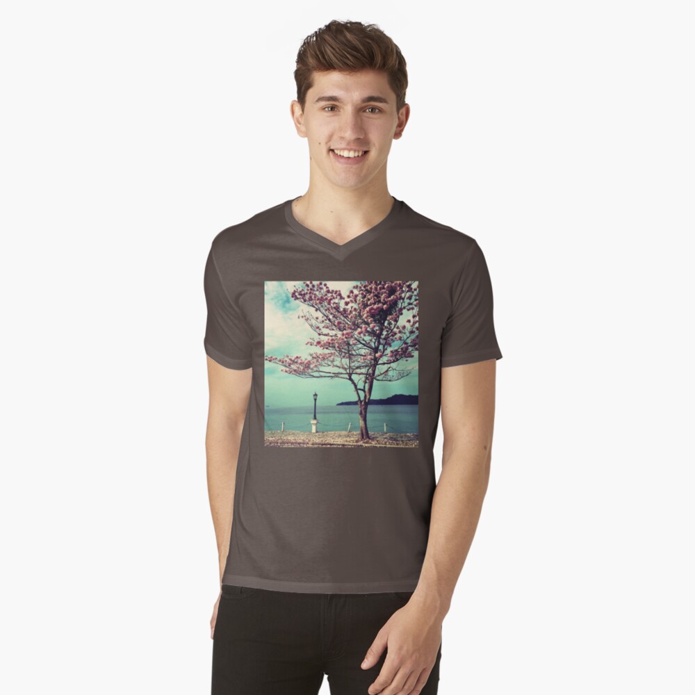 Item preview, V-Neck T-Shirt designed and sold by OneDayArt.